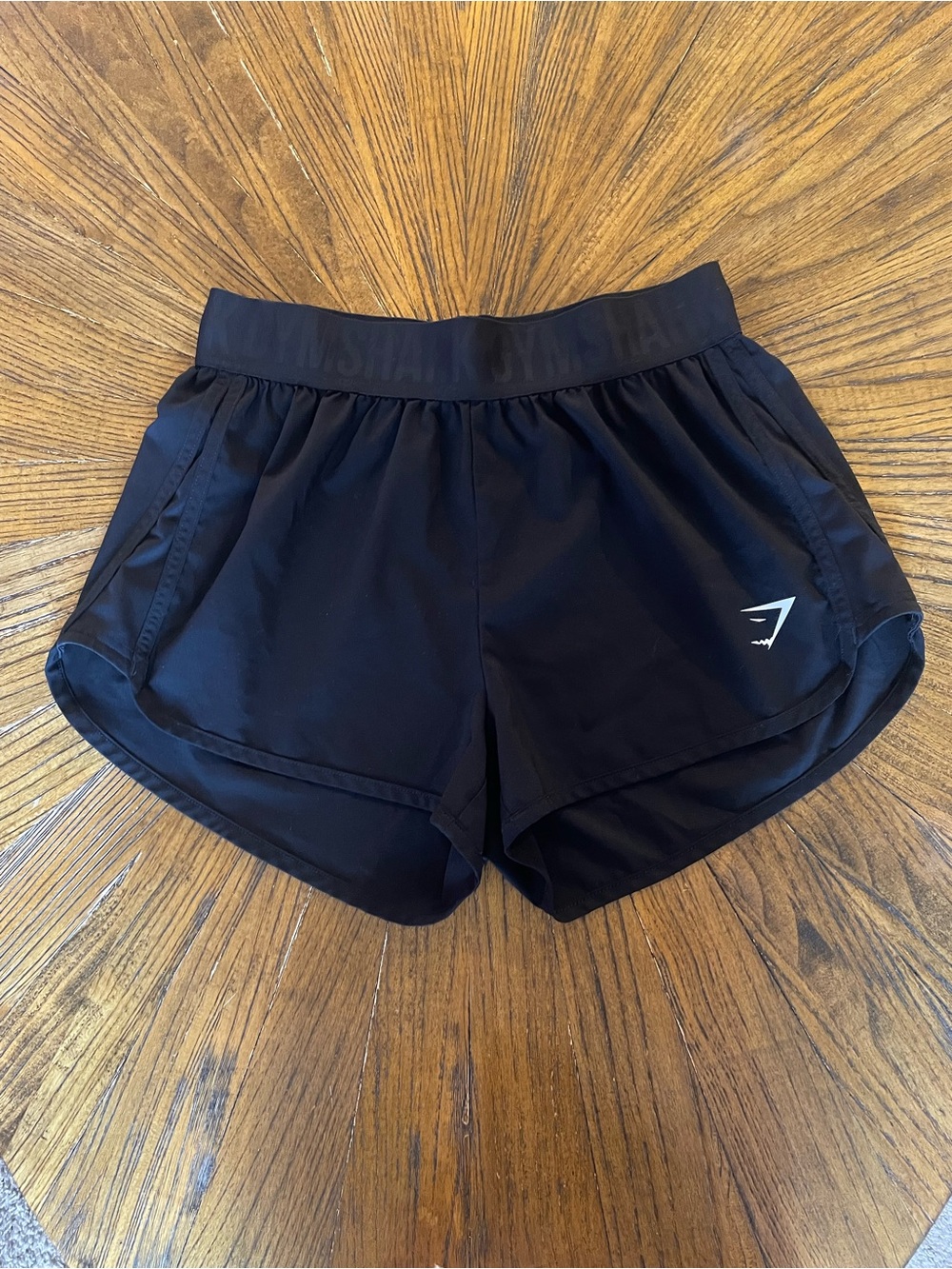 Gymshark Women’s Black Athletic Running Shorts